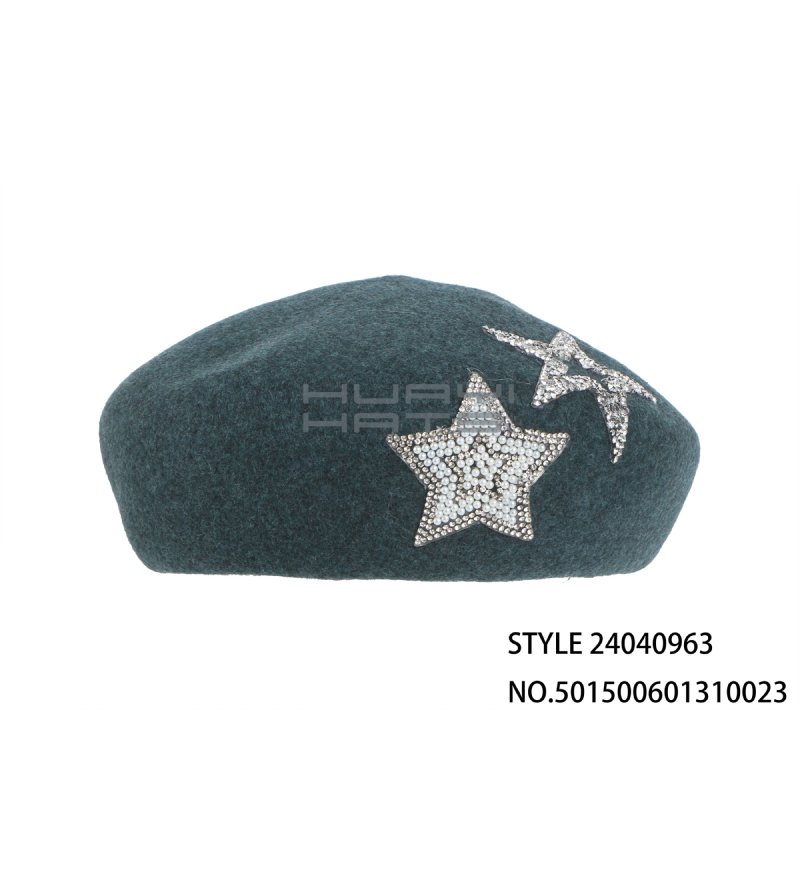 maroon beret