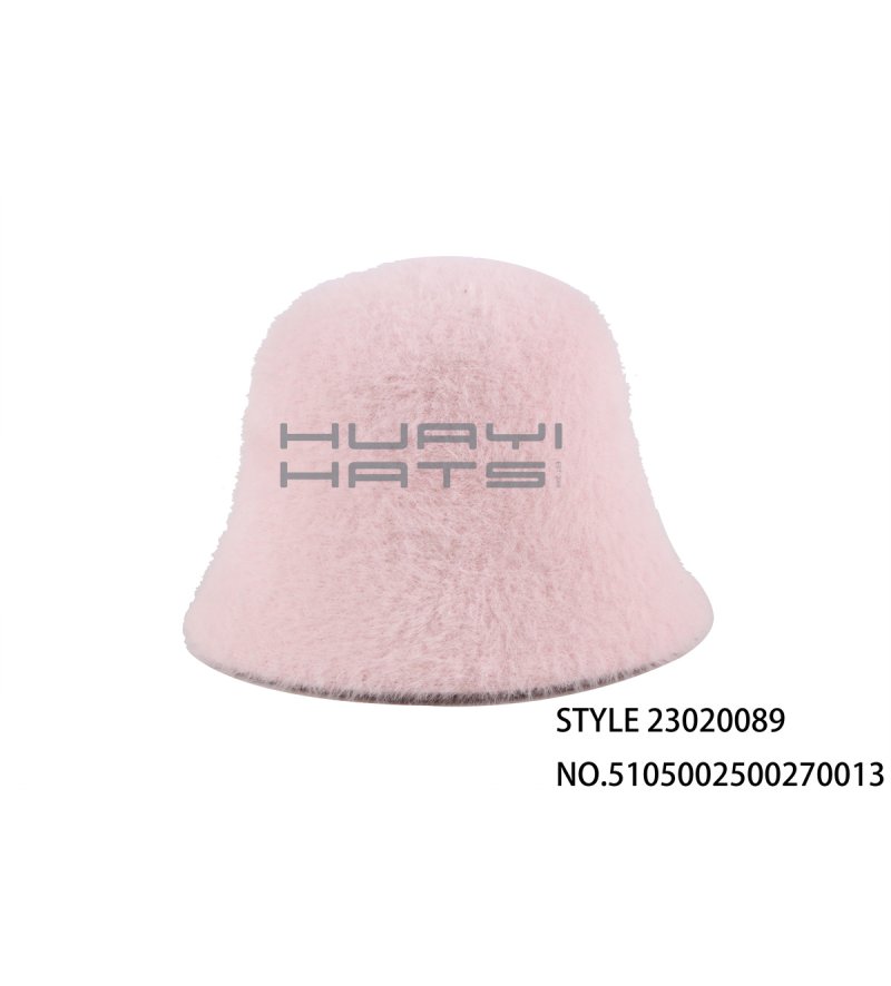 Womens Knitted Bucket Hat