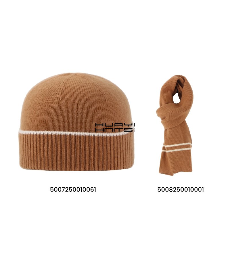 Fashion Winter Wool Beanie Scarf Set